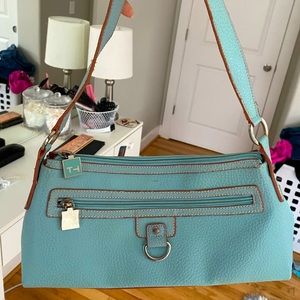 Tommy Hilfiger Blue baguette bag